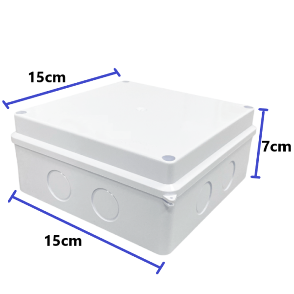 Caja Plastica (15x15x7), Sobreponer Interior IP65