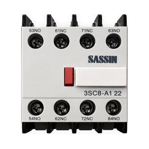 Contacto Auxiliar 2NA+2NC SASSIN, 3SC8-A1 22