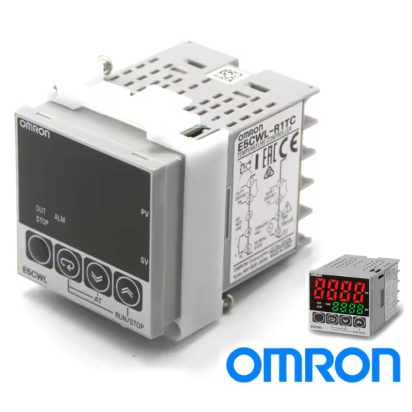 Controlador Digital de Temperatura (48×48 mm), PID Avanzado OMRON, E5CWL