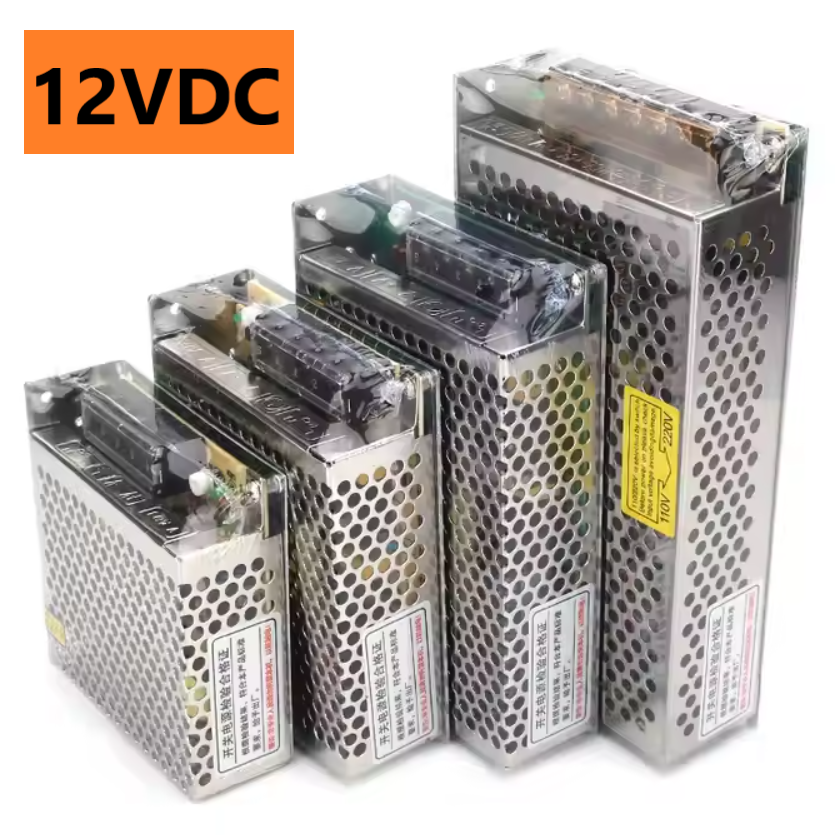 Fuente de Poder Conmutada con Proteccion a Corto Circuito, 12VDC
