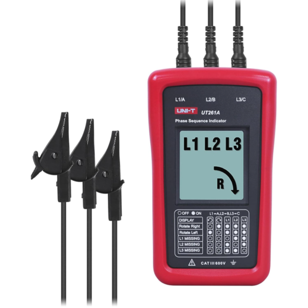 Indicador de Secuencias de Fases, UT261A