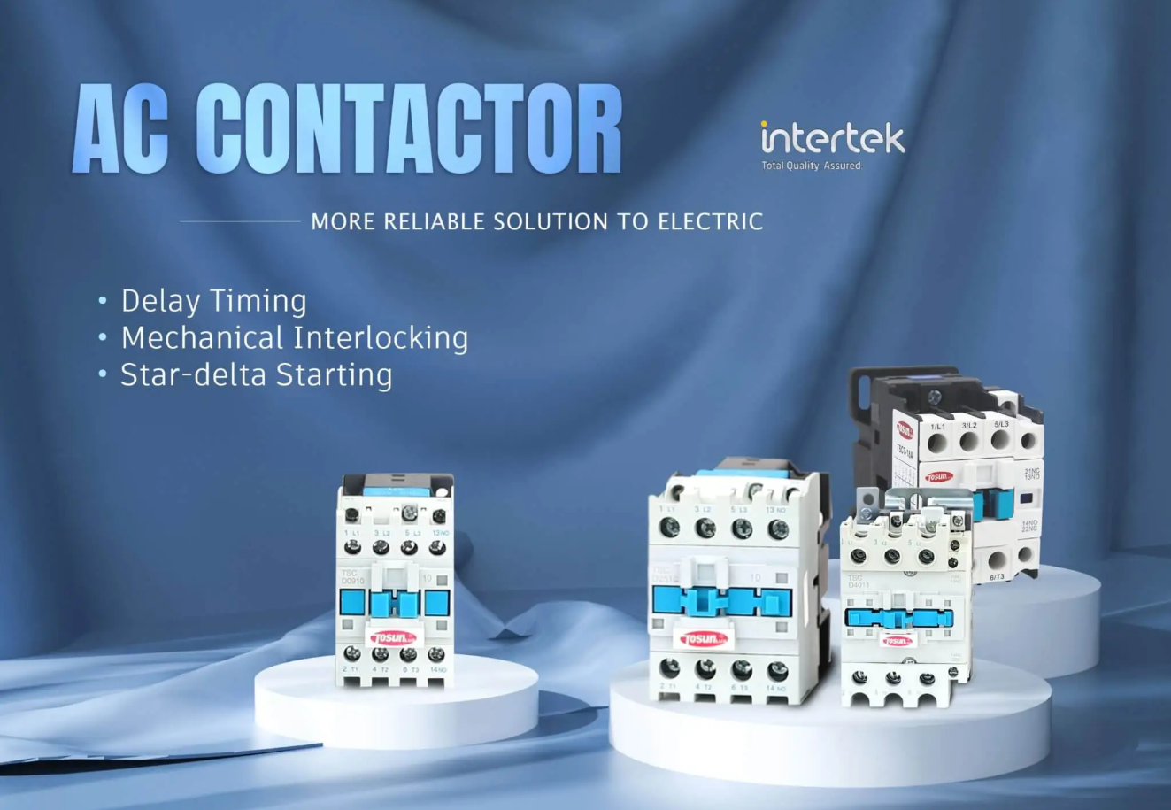 Contactor Fuerza TOSUN (9~32A) 3P 220V - Imagen 2