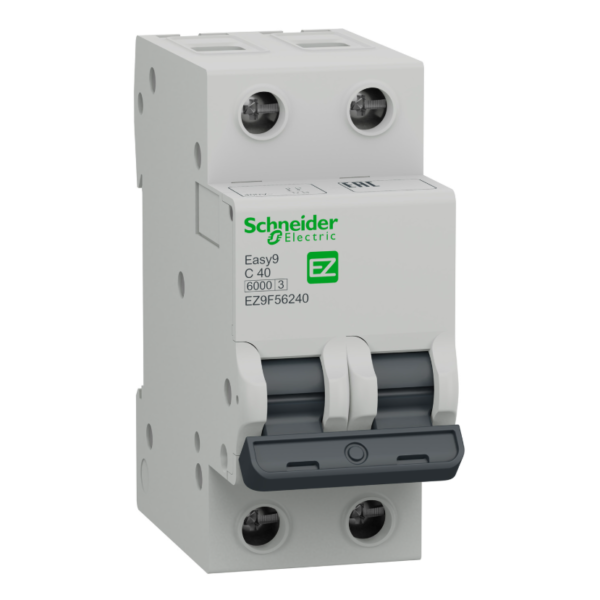 2P Disyuntor Termico SCHNEIDER 6 kA(16~63A), EZ9F56