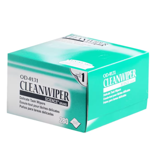 Toallitas de Limpieza de Fibra Optica - Paño sin Polvo, Papel Anti-Estatico, OD-0131
