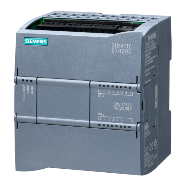 Controlador Logico Siemens Salida Rele SIMATIC S7‑1200, CPU 1212C DC/DC/Rele, 6ES7 212‑1HE40‑0XB0