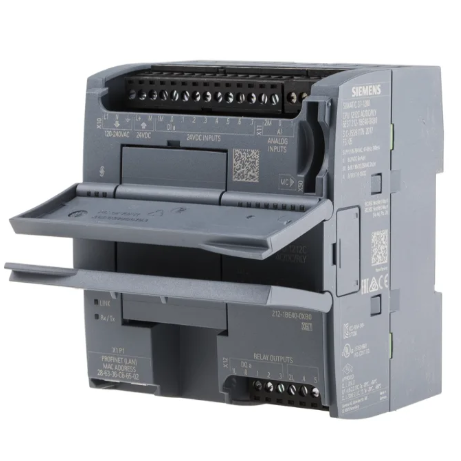 Controlador Logico Siemens Salida a RELE SIMATIC S7-1200, CPU 1212C AC/DC/Rele, 6ES7 212‑1BE40‑0XB0 - Imagen 2