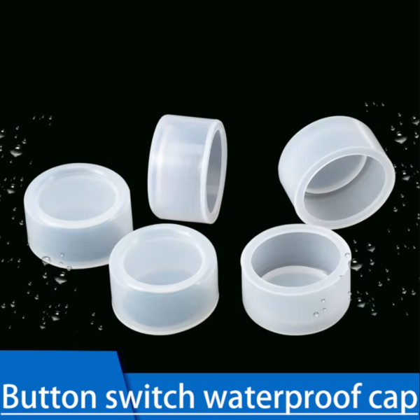 Capuchones de Silicona para Interruptores tipo Boton, Proteccion contra Agua, Polvo y Humedad