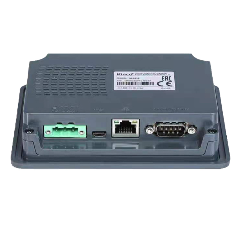 Interfaz Hombre-Maquina Ethernet RJ45 LCD Tactil Resistiva de 4.3″ (HMI) KINCO, GL043E - Imagen 2