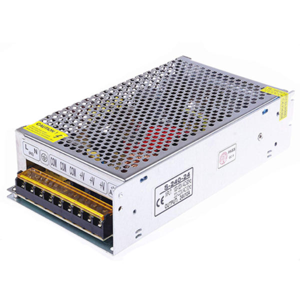 Fuente de Poder Conmutada/Switching de 240W con Proteccion a Corto Circuito, 24VDC-10A